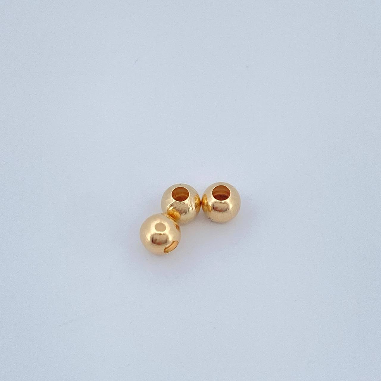 Bola Lisa 4mm / 0,08gr Oro Amarillo &
