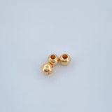 Bola Lisa 4mm / 0,08gr Oro Amarillo &