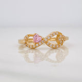 Anillo Infinito 2.15g / T6 1/4 Oro Amarillo 18K