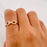 Anillo Infinito 2.15g / T6 1/4 Oro Amarillo 18K
