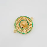 Herraje Tribal 3.15g / 2.4cm Oro Amarillo 18K