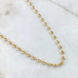Cadena GC 12.55gr / 60cm / 4.3mm Diamantada Oro Amarillo 18K ©