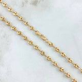 Cadena GC 11.8gr / 60cm / 4.3mm Diamantada Oro Amarillo 18K