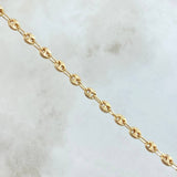 Cadena GC 10gr / 50cm / 4.3mm Diamantada Oro Amarillo 18K