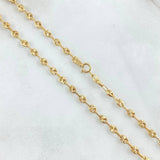 Cadena GC 6.25gr / 50cm / 3.2mm Diamantada Oro Amarillo 18K