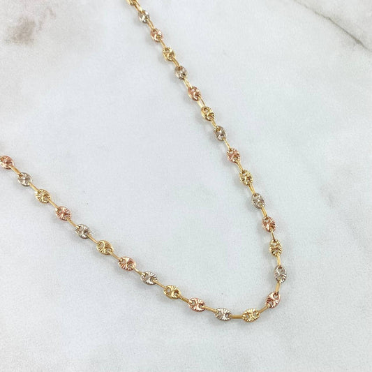 Cadena GC 6.75gr / 50cm / 3.3mm Tres Oros 18K *