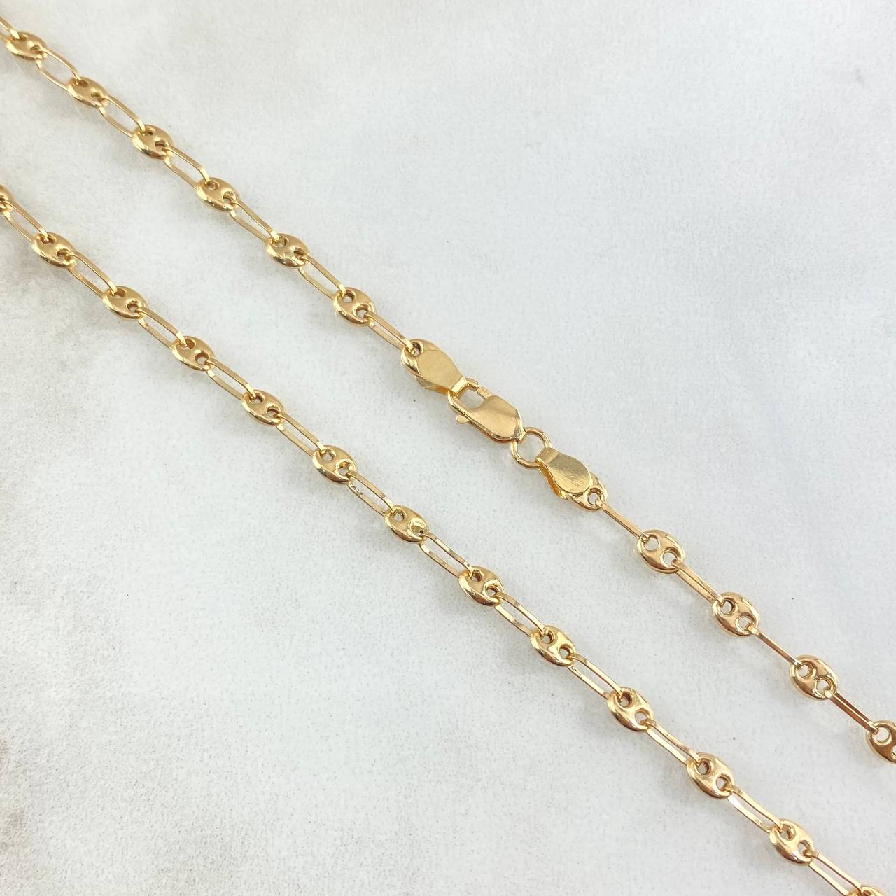 Cadena GC 6gr / 50cm / 3.4mm Lisa Oro Amarillo 18K