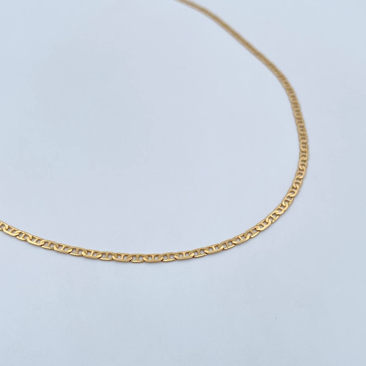 Cadena Escalera 4.75gr / 60.7cm / 1.6mm Oro Amarillo +3 18K $