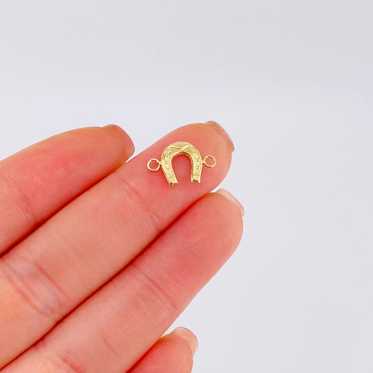 Herraje Herradura 0.3 g / 1.3 cm Oro Amarillo 18K