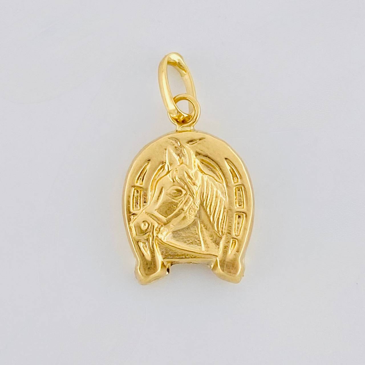 Dije Herradura Caballo 0.7 g / 1.9 cm Oro Amarillo 18K