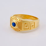 Anillo Patron Griego 7.1 g / T10 1/2 Oro Amarillo 18K