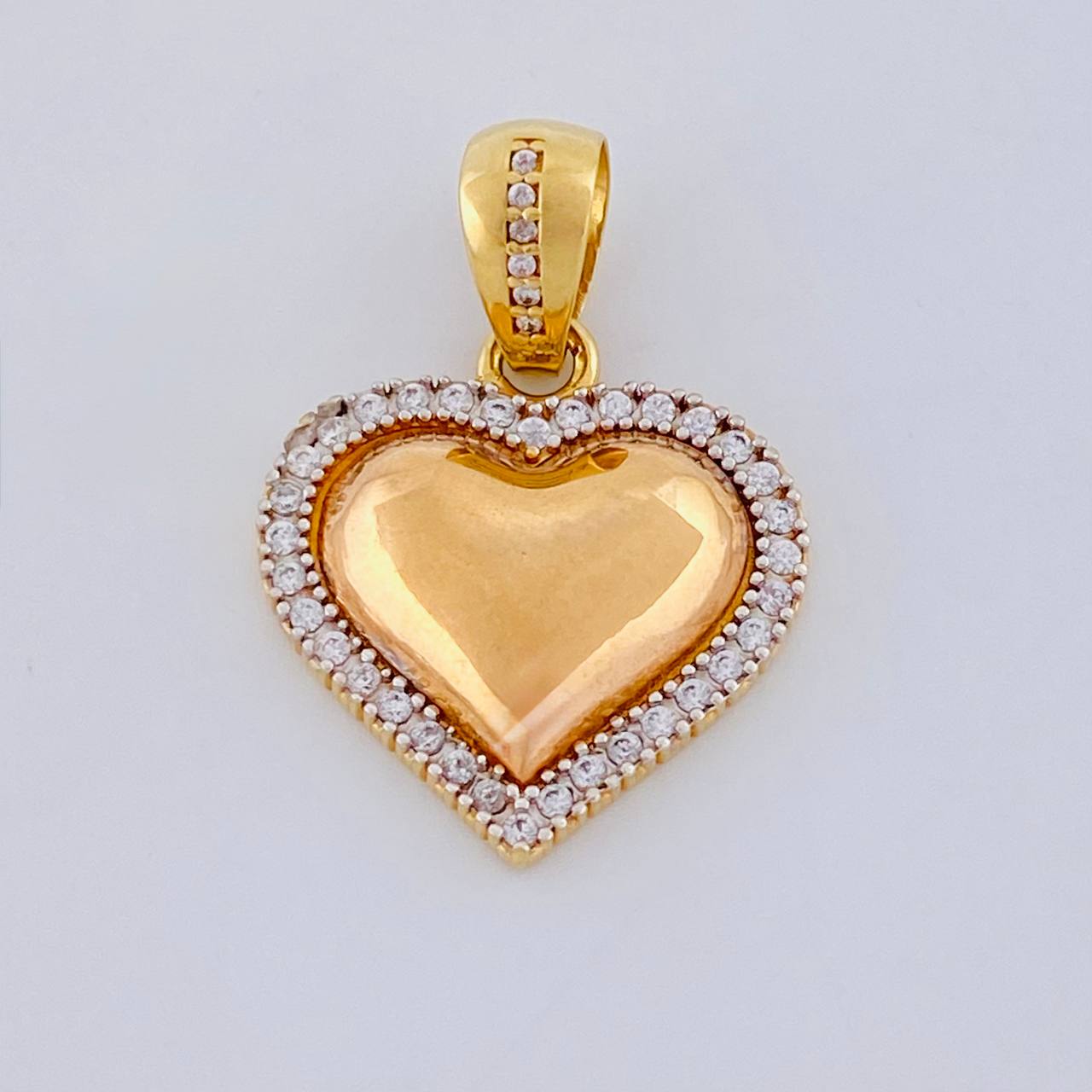 Dije Corazón 4.3 g / 3 cm Oro Amarillo 18K