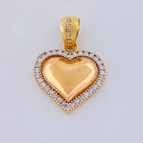 Dije Corazón 4.3 g / 3 cm Oro Amarillo 18K