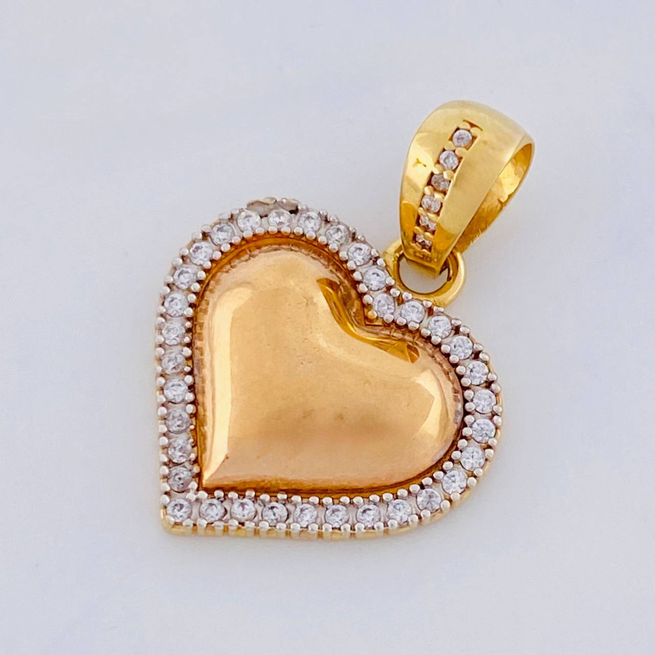 Dije Corazón 4.3 g / 3 cm Oro Amarillo 18K