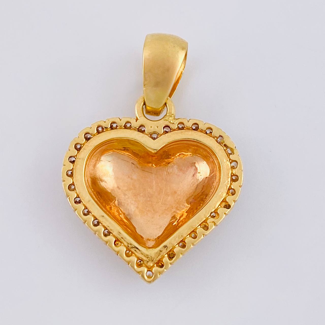 Dije Corazón 4.3 g / 3 cm Oro Amarillo 18K