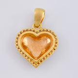 Dije Corazón 4.3 g / 3 cm Oro Amarillo 18K
