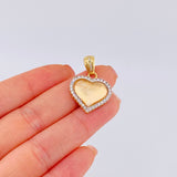 Dije Corazón 4.3 g / 3 cm Oro Amarillo 18K