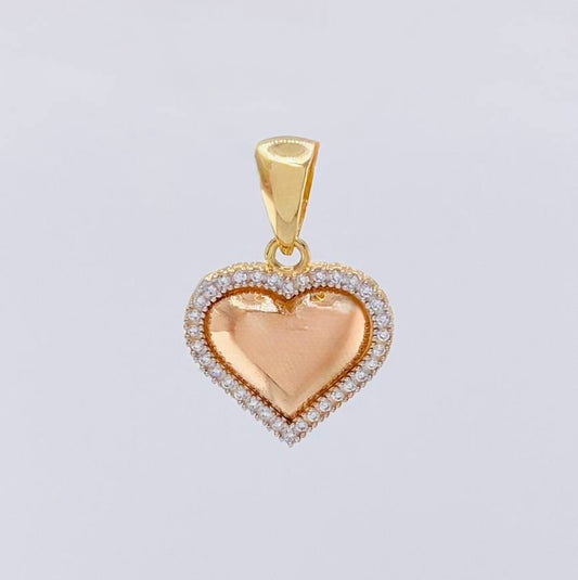 Dije Corazón 2.2 g / 2.5 cm Oro Amarillo 18K