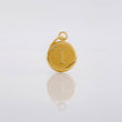 Dije Circulo Letra I 0.4g / 1.6cm Oro Amarillo 18K