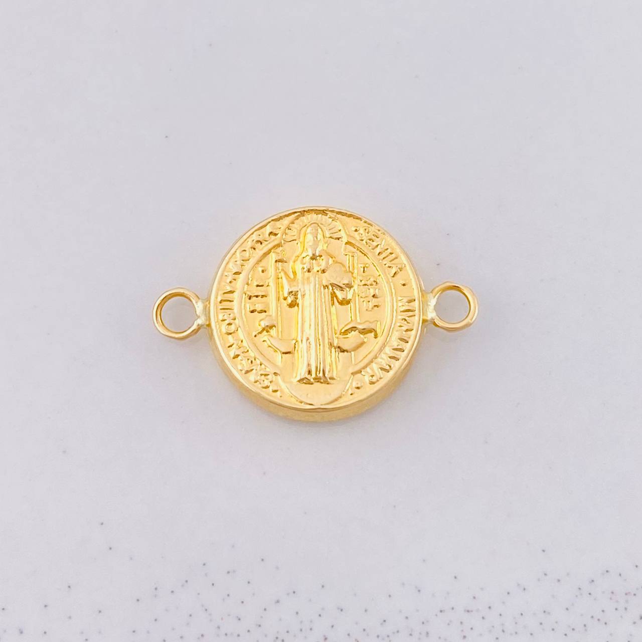 Herraje San Benito 0.8g / 1.8cm Oro Amarillo 18K