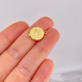 Herraje San Benito 0.8g / 1.8cm Oro Amarillo 18K