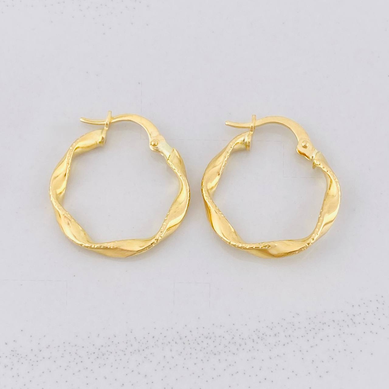 Candongas Nilo 1.25g / 2cm Oro Amarillo 18K