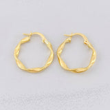 Candongas Nilo 1.25g / 2.2cm Oro Amarillo 18K