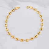 Tobillera GC 6.65g / 25.8cm / 6.5mm Oro Amarillo 18K