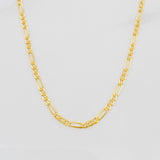 Cadena Fígaro 3.1g / 50cm / 1.9mm Oro Amarillo 18K