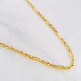 Cadena Lazo Especial 11.65g / 60cm / 2.8mm Oro Amarillo 18K