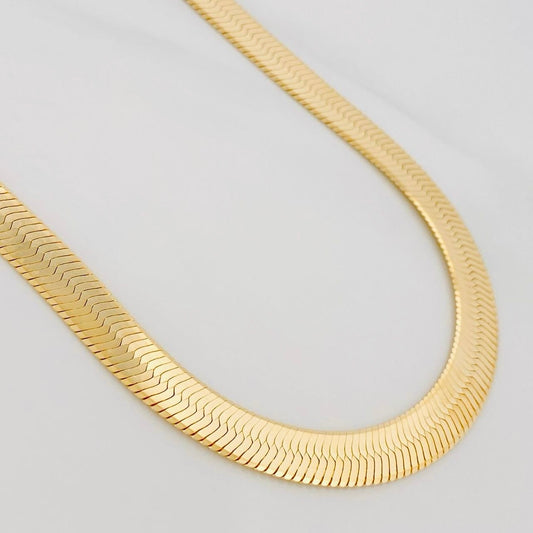 Cadena Espejo 24.2g / 45cm / 6.7mm Oro Amarillo 18K