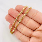 Cadena Lazo Especial 8.05g / 60cm / 3mm Oro Amarillo 18K