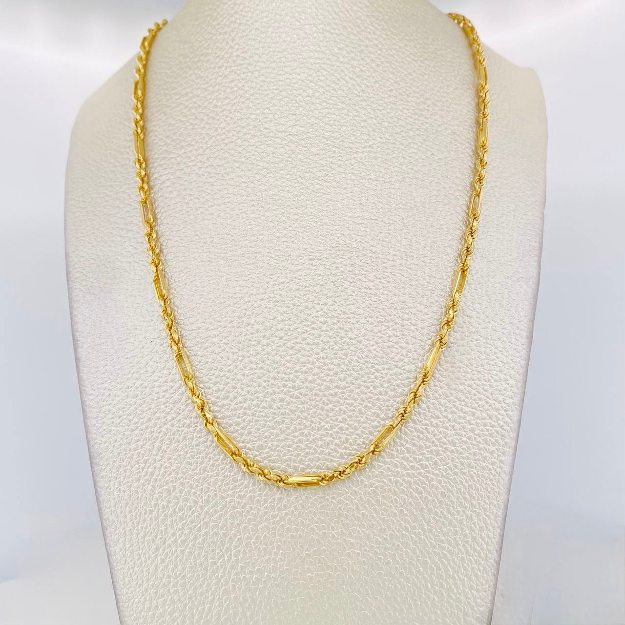 Cadena Lazo Especial 11.65g / 60cm / 2.8mm Oro Amarillo 18K