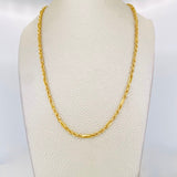 Cadena Lazo Especial 7.9g / 60cm / 3.1mm Oro Amarillo 18K