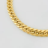 Pulso Serpiente 8.35g / 19cm / 7.5mm Oro Amarillo 18K