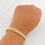 Pulso Serpiente 8.35g / 19cm / 7.5mm Oro Amarillo 18K