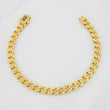 Pulso Cubano Infinito 7.85g / 18cm / 6.3mm Oro Amarillo 18K
