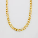 Cadena Cubana Infinito 16.6g / 60cm / 4.8mm Oro Amarillo 18K