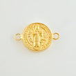 Herraje San Benito 0.9g / 1.8cm Oro Amarillo 18K