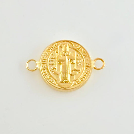 Herraje San Benito 0.8g / 1.8cm Oro Amarillo 18K