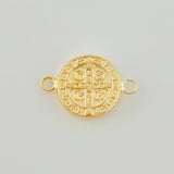 Herraje San Benito 0.8g / 1.8cm Oro Amarillo 18K