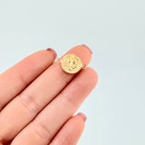 Herraje San Benito 0.8g / 1.8cm Oro Amarillo 18K