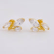 Topos Trio de Petalos 2.5g / 14.85mm Oro Amarillo 18K