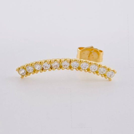 Piercing Medio Arco 0.7g / 2cm Oro Amarillo 18K