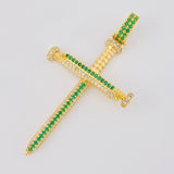 Dije Cruz Tornillos 7.95g / 6.4cm Oro Amarillo 18K