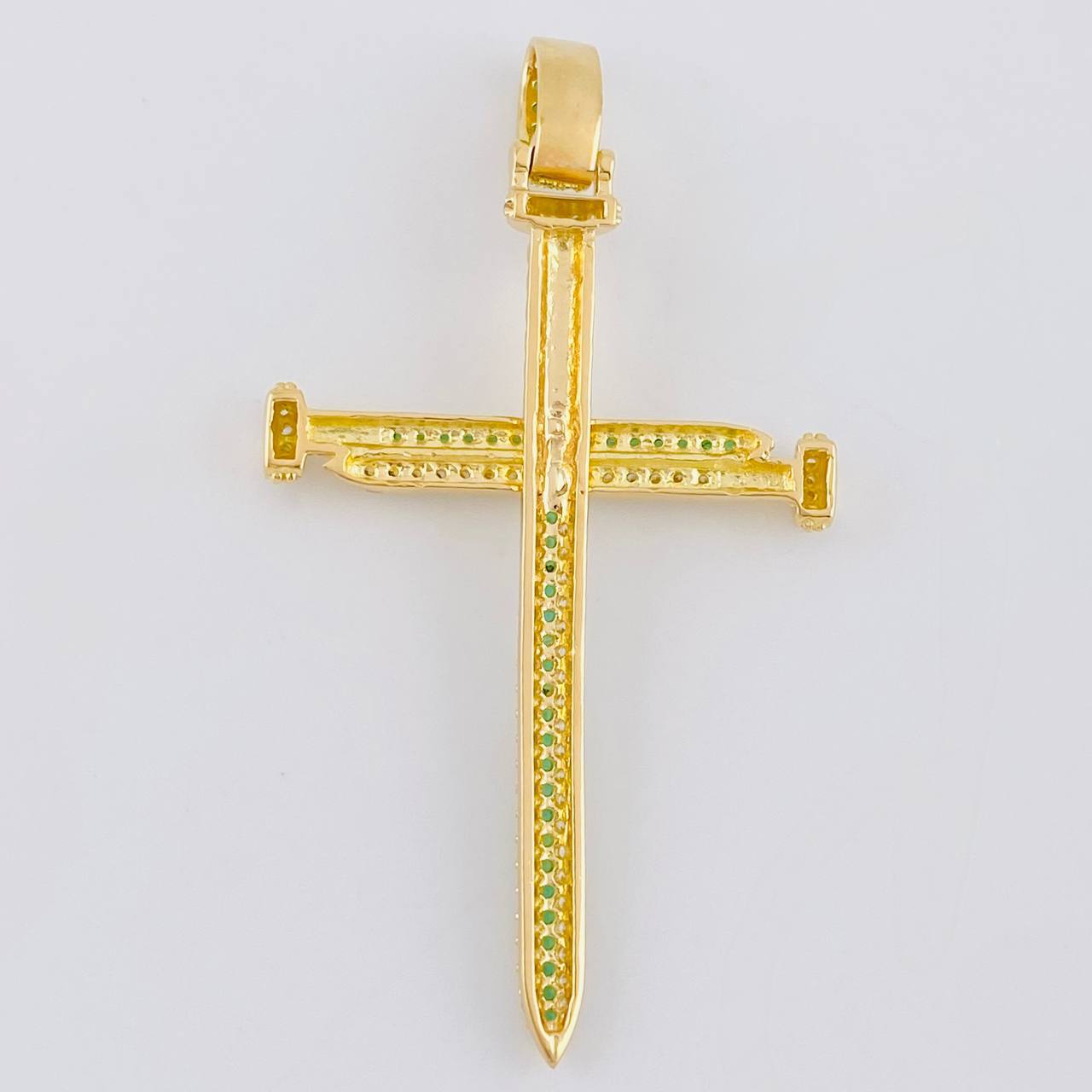Dije Cruz Tornillos 7.95g / 6.4cm Oro Amarillo 18K
