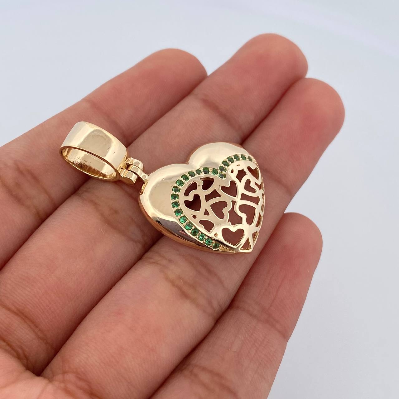 Dije Corazon 4.25gr / 3.4cm / Oro 18K $