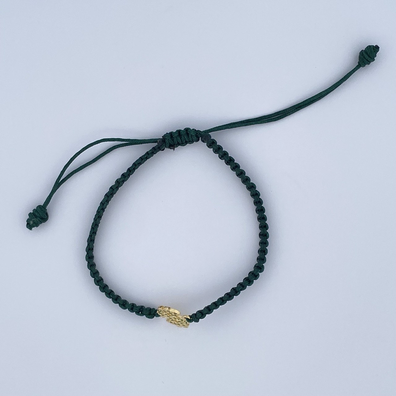 Pulsera Verde Signo Peso 0.65gr / Oro 18K &