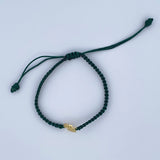 Pulsera Verde Signo Peso 0.65gr / Oro 18K &