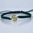 Pulsera Verde Signo Peso 0.65gr / Oro 18K &